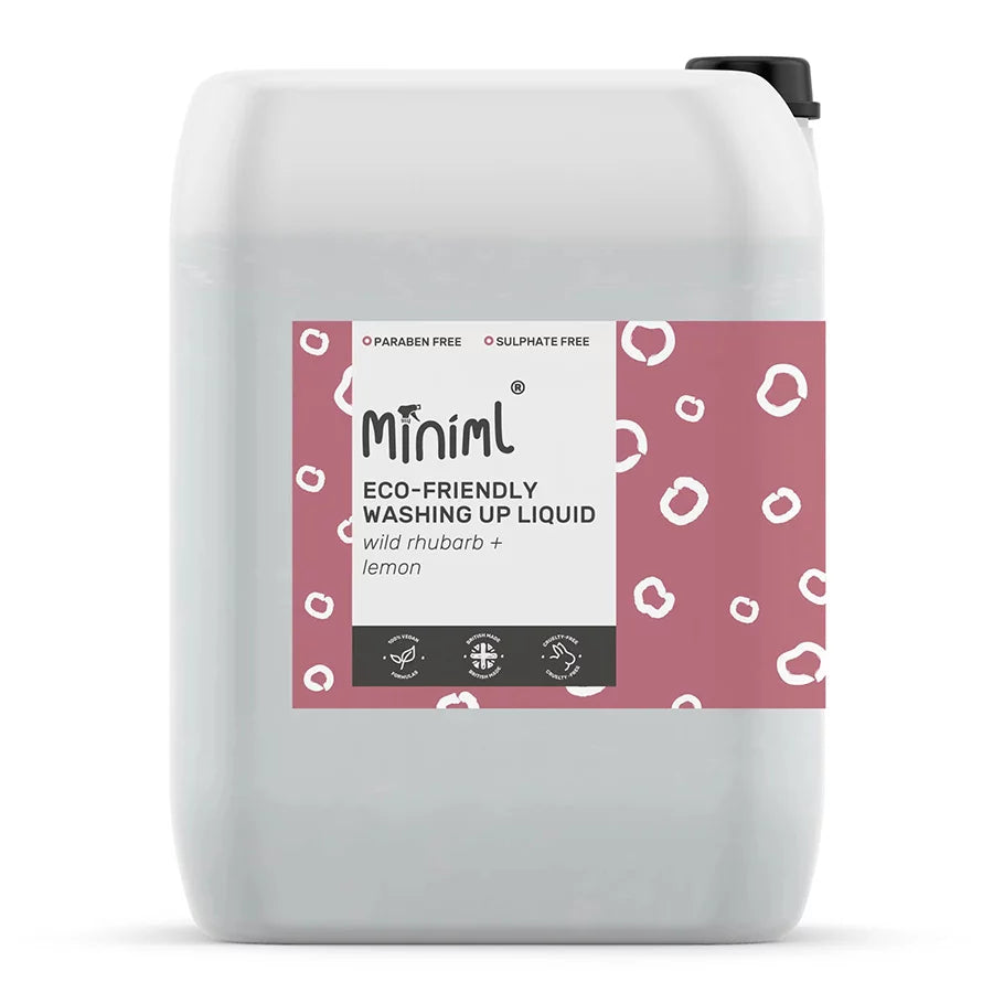 Miniml Washing Up Liquid - Wild Rhubarb & Lemon - Life Before Plastic